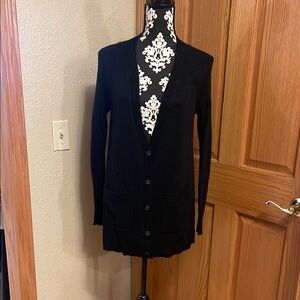 Black Women's Cardigan Sweater